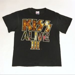 Vintage 1993 KISS Alive III Tour Concert T-Shirt